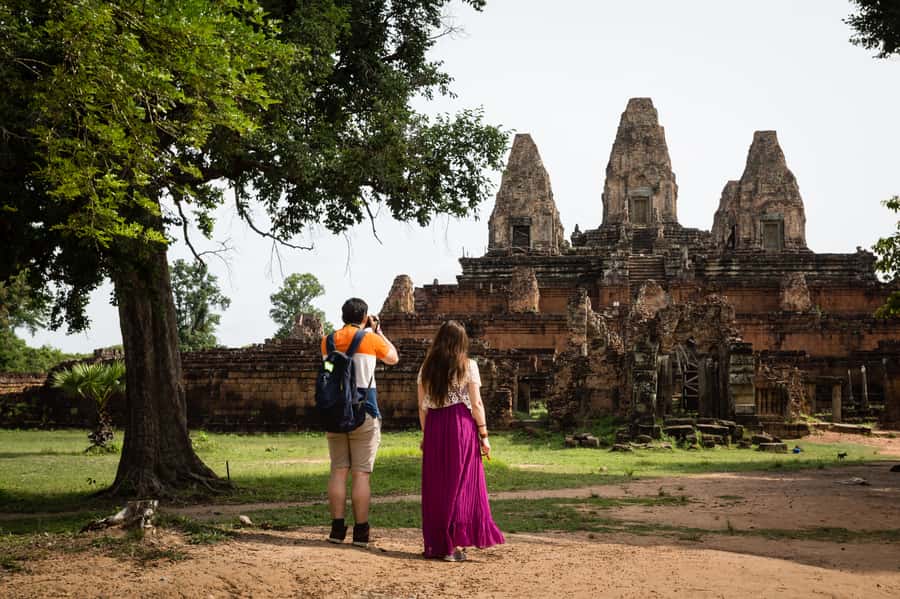 From Siem Reap: Banteay Srei Temple & Grand 5 Temple Tour - Pre Rup Temple: a compact first win inside the Angkor complex