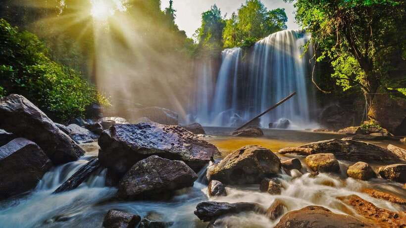 From Siem Reap: Small-Group Phnom Kulen Waterfall Day Tour - Phnom Kulen Plateau: Ancient Temples and a Wider View