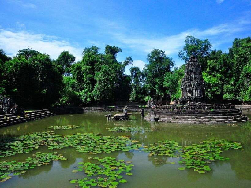 Grand Circle With Sunset Private Tuk-Tuk - Neak Pean: A Smaller Pause That Changes the Mood