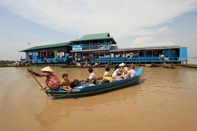 Half Day Floating Village at Tonle Sap Lake joined tour - What You’ll See on the Water: Stilted Homes, Crocodile Farm, Floating Forests