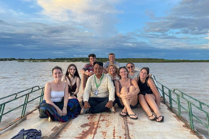 Half Day Kompong Pluck stilt home Village on Tonle Sap & Sunset - Guides matter here: Tom, Sam, Bon, Sary, Nariht