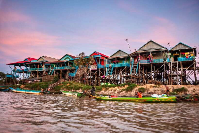 Kompong Khleang Floating Village: Full-Day from Siem Reap - Private craft on the Khleang River: flooded forest, slow motion, and birds