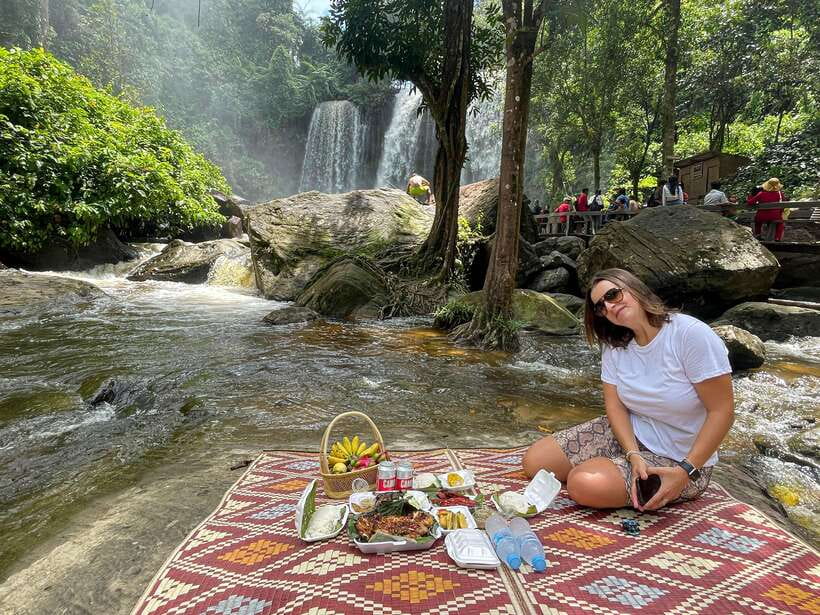 Kulen Mountain: Small-Group Tour and Picnic lunch - Wat Preach Angthom and the Reclining Buddha Moment