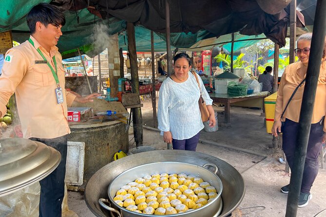 Kulen Mountain with Beng Mealea and Banteay Srei Full Day Tour - Preah Dak stops for palm-cake craft and everyday context