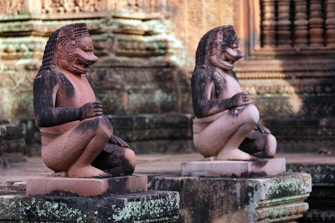 Kulen Mountain With Ticket included Plus Banteay Srei Temple Tour - Cooling off at the waterfall: a welcome break from the heat