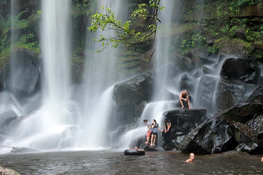Kulen Waterfall: Rise and Shine with Cliff, Village w/ Guide - Kulen Waterfalls: Where the Day Becomes Refreshing