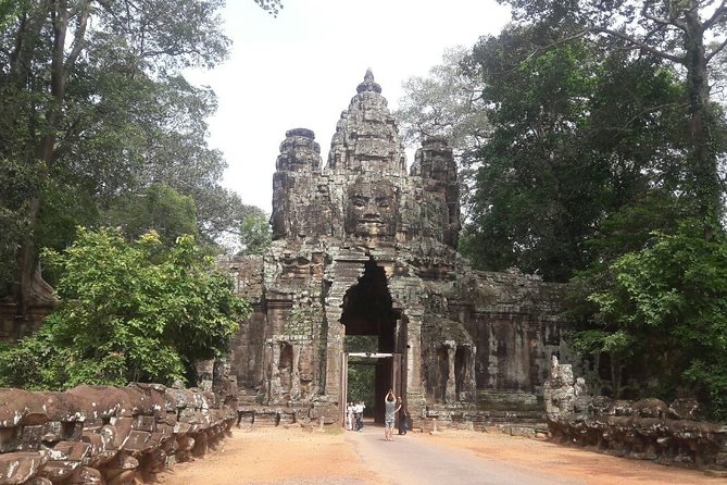 One day Angkor temple tour with private driver - Angkor Thom and Bayon: 216 Faces, Royal Spaces, and the Big Set Pieces