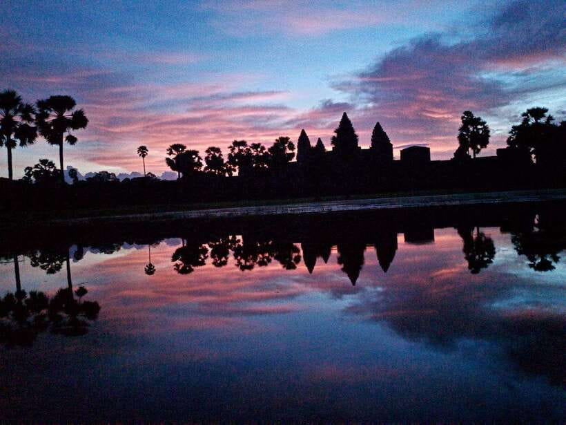 One Day Angkor Wat Trip with Sunrise - Sunrise Reveal at Angkor Wat’s Best Viewing Spots