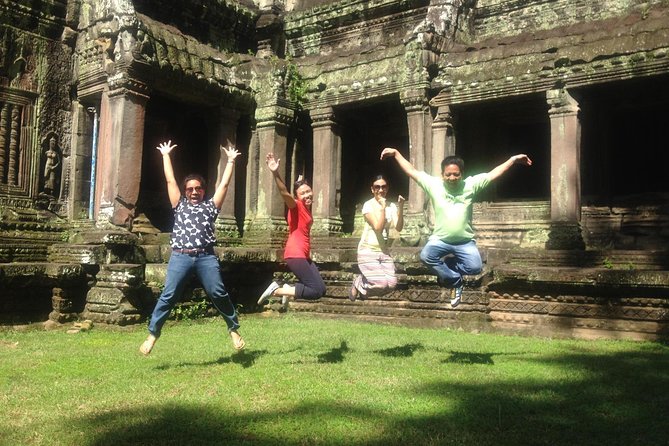 One day normal Angkor tour - Angkor Thom and the smiling-face Bayon stop