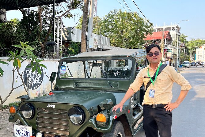 One day of bicycle tour - Angkor Thom by bike: south gate to Bayon’s smiling faces