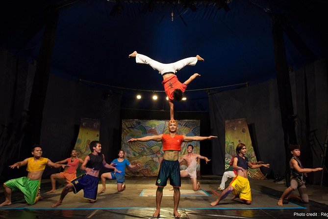 Phare, The Cambodian Circus with Round-Trip Tuk Tuk Transfer - Food, souvenirs, and the pre-show vibe