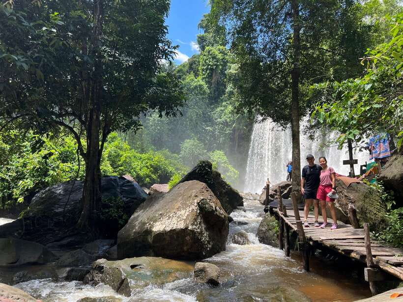 Phnom Kulen Park: Tour with Elephant Forest from Siem Reap - Getting to Kulen Elephant Forest Around 13:00