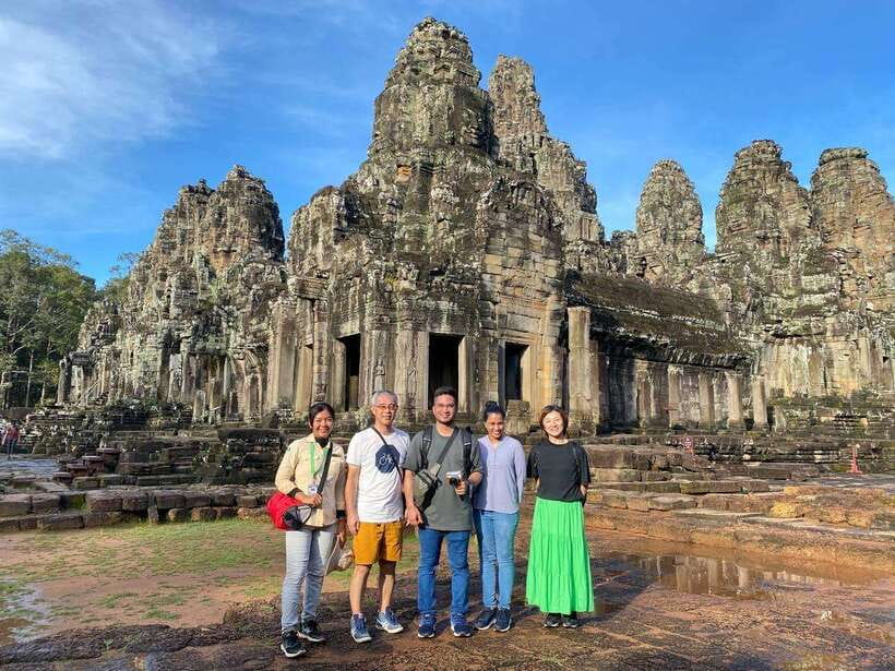 Private Angkor Wat Sunset Tour with Lunch and Snack Included - Angkor Thom South Gate + Bayon: Finding the Stone Faces