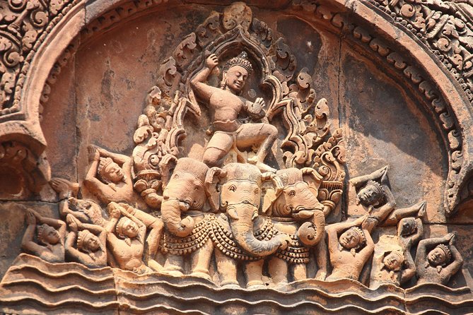 Private Kulen Mountain-Banteay Srei and Kampong Phluk Village - Stop 2: Phnom Kulen National Park waterfalls, thousand lingas, Big Buddha