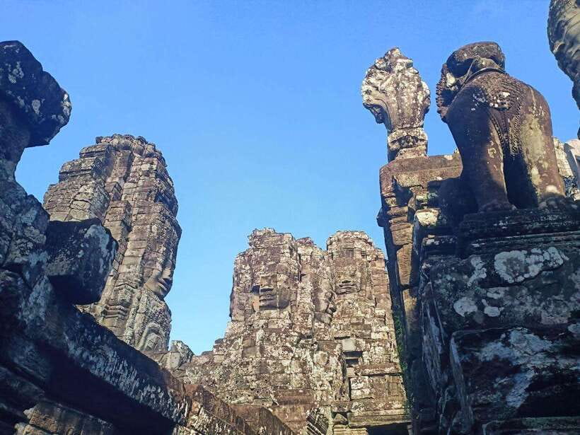 Private One Day Tour with Sunrise at Angkor Wat - Baphuon and Phimeanakas: the rebuilt Reclining Buddha and jungle stairs