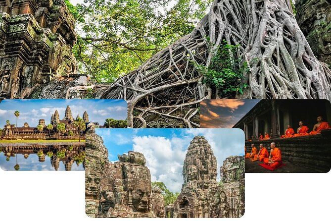 Private Sunrise & Angkor Complex by English Speaking Van Driver - Angkor Temple Cluster: From Angkor Temple to Krovan and Banteay Kdey