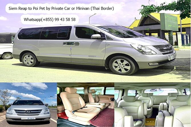 Private Taxi from Siem Reap to Phnom Penh with Speak English - Pickup in Siem Reap: door-to-door, with less day-of stress