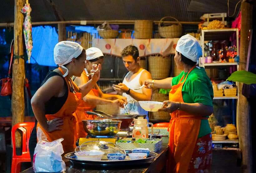 Siem Reap: Afternoon Cooking Class & Village Tour - Village touring: local homes, landmarks, and everyday life