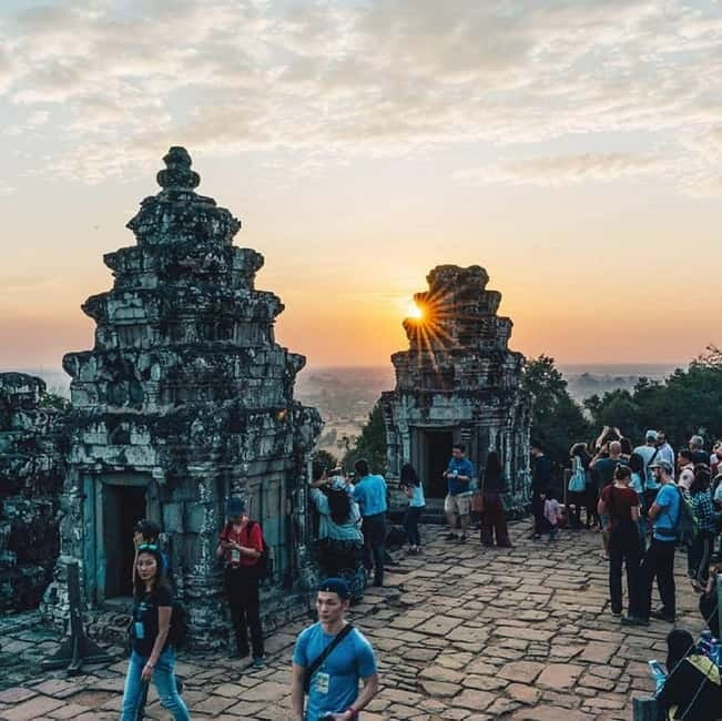 Siem Reap: Angkor 1-Day Private Tour with Sunset or Sunrise - Your Full-Day Temple Sequence: From Angkor Thom to Phnom Bakheng