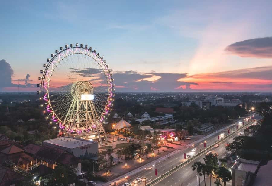 Siem Reap: Angkor Eye Standard Ride Ticket - From the Angkor Eye Ticket Office to your cabin seat