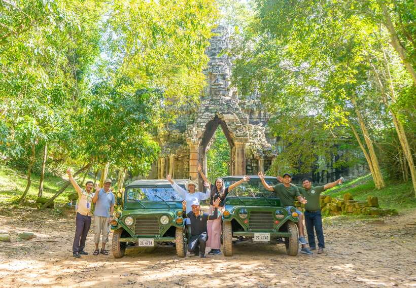 Siem Reap: Angkor Sunrise Jeep Tour / SUV Car Available - Ta Prohm off the main flow: iconic ruins, real atmosphere