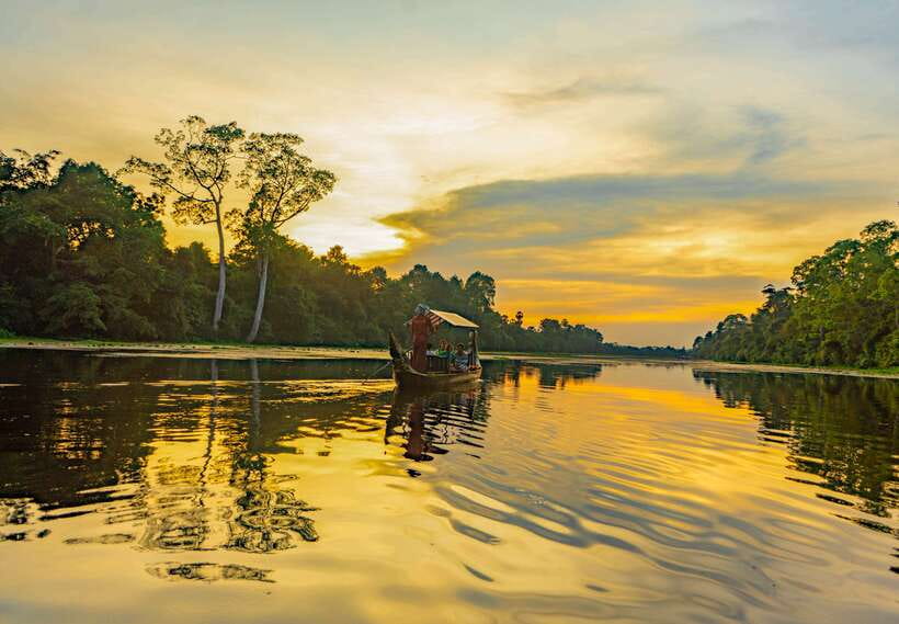 Siem Reap: Angkor Sunset Bike & Boat Tour /E-Bike Available - Late-day Angkor: why a bike + boat beats a standard temple loop