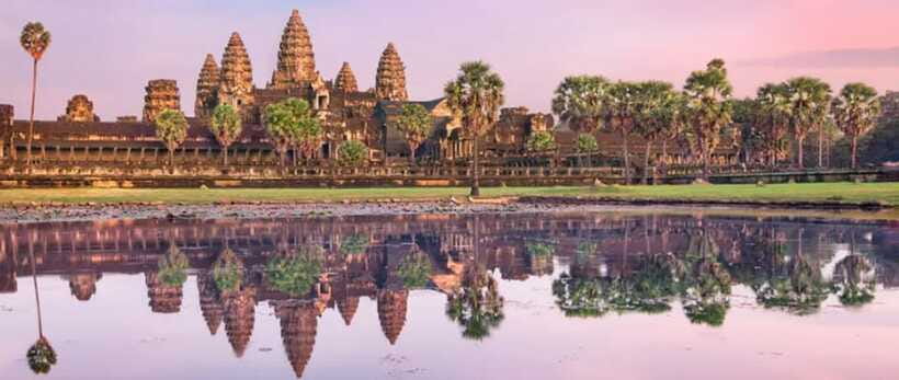 Siem Reap: Angkor Temples Tour - Shared Tours tours guide - After lunch: Angkor Wat and the stones-with-trees view
