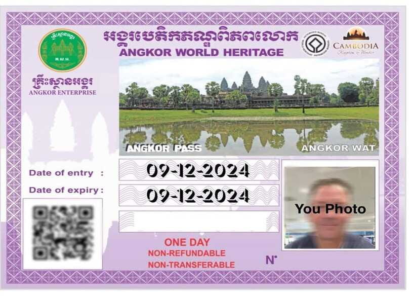 Siem Reap: Angkor Wat Admission Ticket - How the e-ticket and line-skipping process works