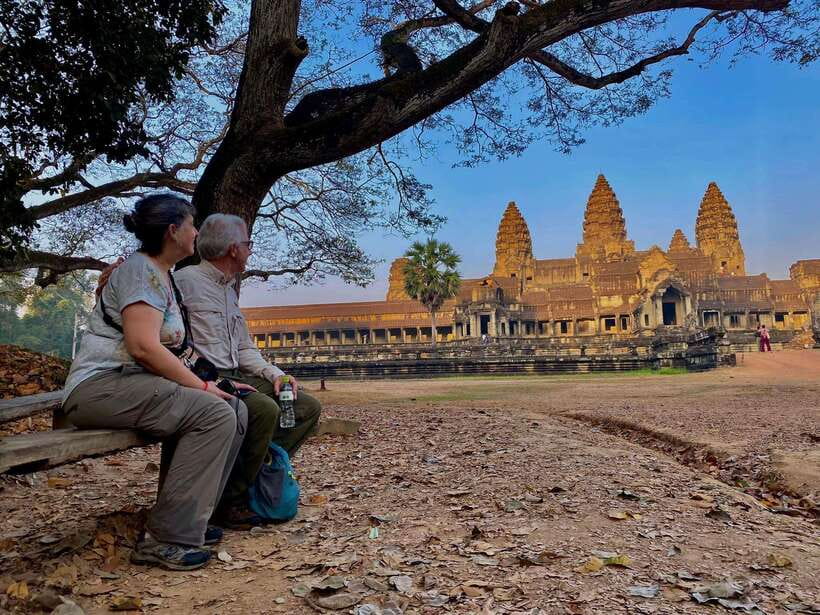 Siem Reap: Angkor Wat: Small-Group Sunrise or Sunset Tour - Ta Prohm: The Jungle Temple That Looks Like a Movie Set