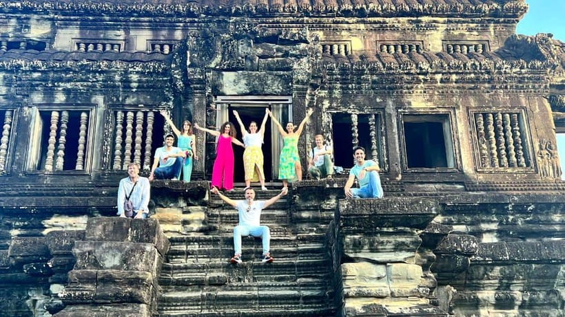 Siem Reap: Angkor Wat: Small-Group Sunrise Tour - Ta Prohm: the jungle-shrouded corridors you’ll remember
