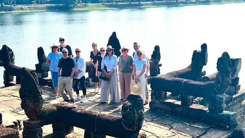Siem Reap: Angkor Wat: Small-Group Sunrise Tour - Bayon at Angkor Thom: 200+ faces and a slower kind of wonder