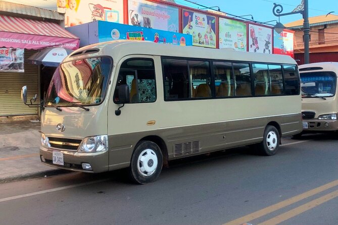 Siem Reap City to Siem Reap Angkor Airport by Shuttle Bus - The Shared Shuttle Ride: Air-Con Comfort, English-Speaking Driver, Real Timing