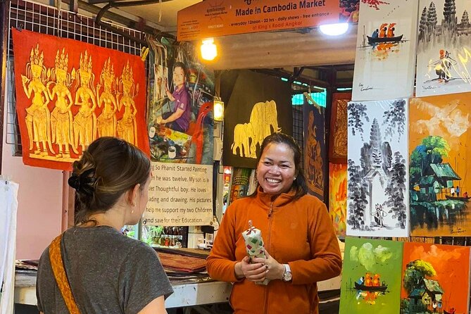 Siem Reap City Walking Tour - Old Market (Phsar Chas): a center-of-town feeling