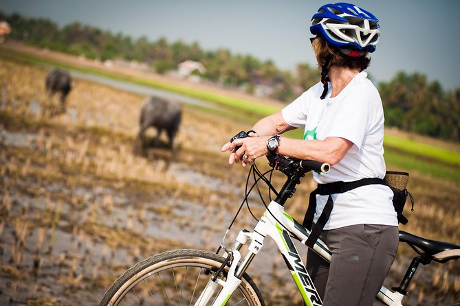 Siem Reap Countryside Guided Tour by Bike and E-Bike Private Tour - West Baray: riding ancient waterworks with fishermen and birds