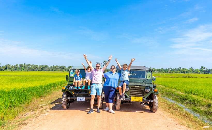 Siem Reap: Countryside Jeep Tour / SUV Car Available - Svay Romiet Pagoda: monk blessing and Khmer fortune telling