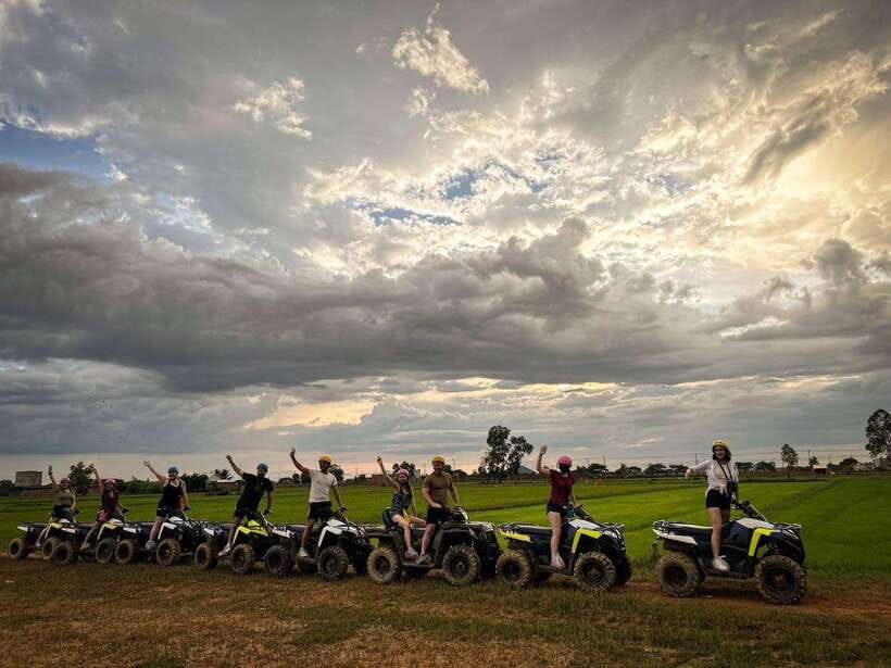 Siem Reap: Countryside Khmer village Tour by Quad Bike & ATV - Khmer Village Stops and Colorful Temple Viewing Without the Rush