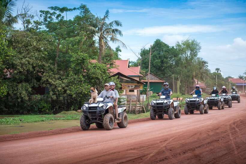 Siem Reap: Countryside Quad Bike Sunset Adventure - Safety briefing and getting comfortable on the quad