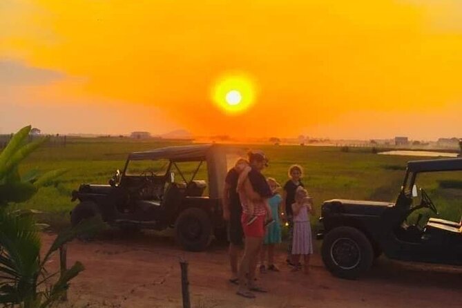 Siem Reap Countryside Sunset Jeep Tour - Half-day - Lotus farms and rice paddies: what you see changes fast in golden hour