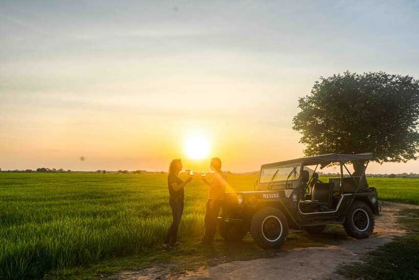 Siem Reap: Countryside Sunset Jeep Tour / SUV Available - Winery stop for a one-hour break: calm pacing before sunset
