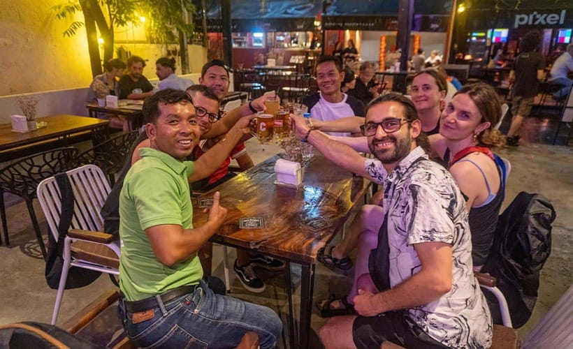 Siem Reap Evening Foodie Vespa Tour / Tuk Tuk Available - Made in Cambodia Market: A Quick Craft Detour Before the Street Bites