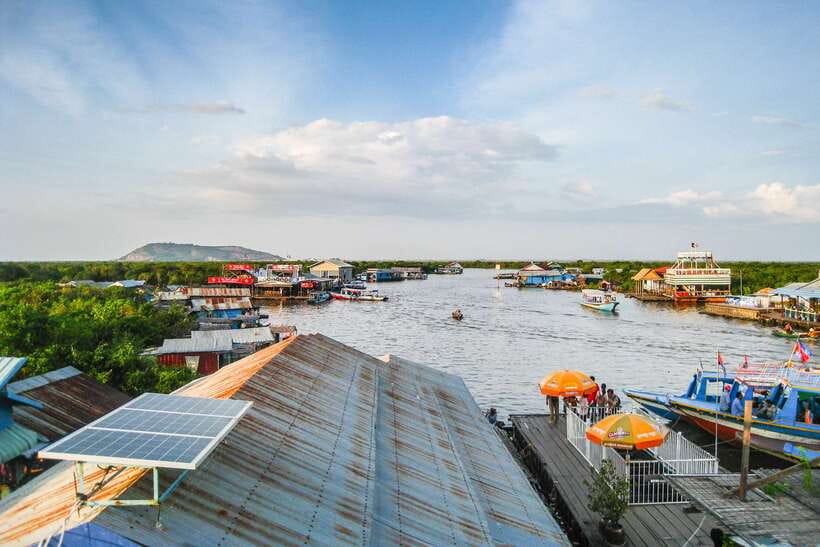 Siem Reap: Floating Village Tour - UNESCO Tonle Sap birdlife and why season changes everything