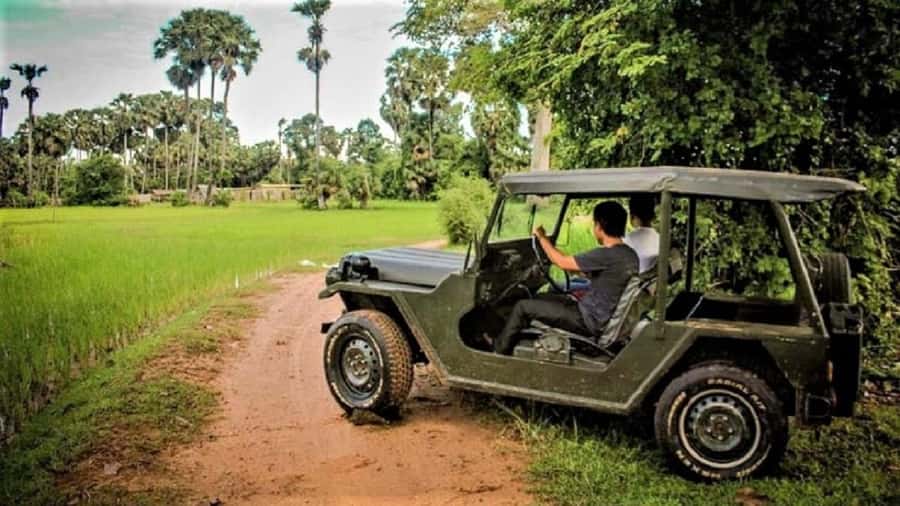 Siem Reap: Guided Countryside Sunset Tour by Jeep - Hotel pickup and the open-jeep ride you’ll actually feel