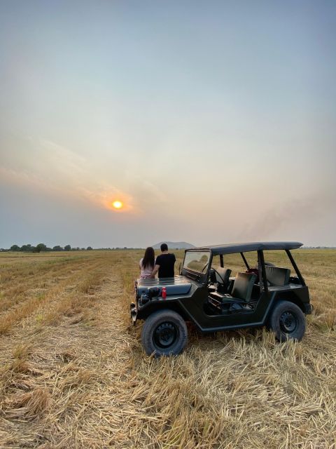 Siem Reap: Guided Countryside Sunset Tour by Jeep - The pagoda visit: a quiet cultural stop in the middle of rural scenery