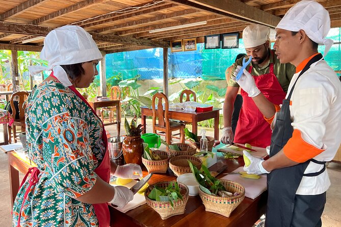 Siem Reap Guided Day Trip to Local Village and Cooking Class - The Cooking Lesson: How Four Courses Come Together