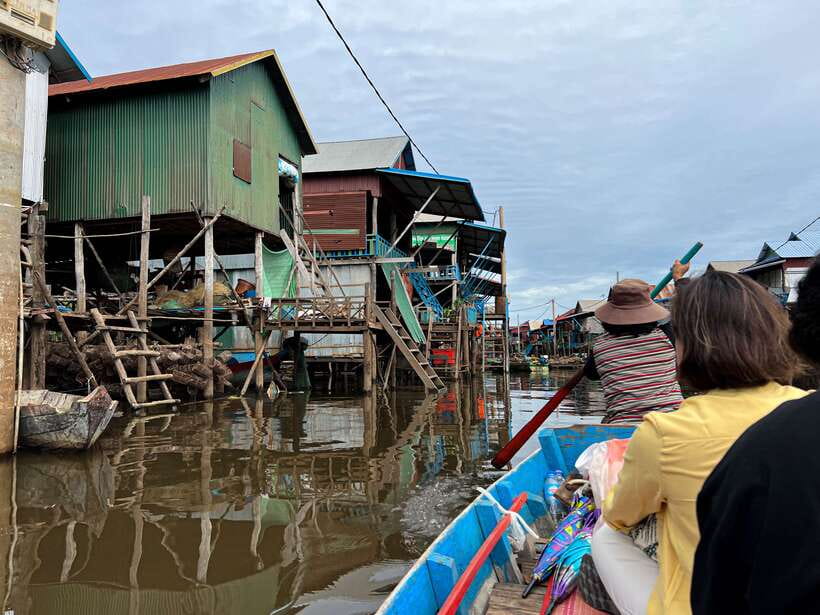 Siem Reap: Kampong Phluk and Tonle Sap Sunset Boat Cruise - Tonle Sap sunset boat cruise: timing, weather, and flexibility