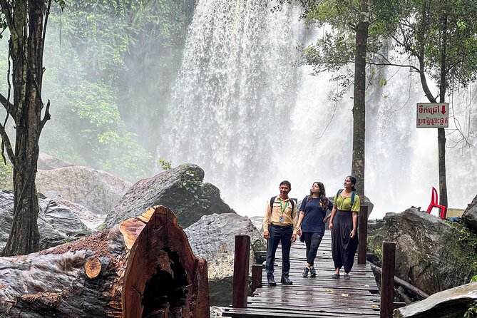 Siem Reap Kulen Mountain Waterfall Tour and Picnic lunch - Preah Ang Thom Pagoda: The Reclining Buddha Carved Into the Mountain