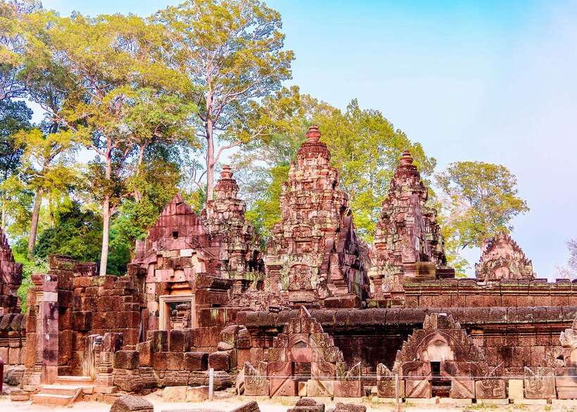 Siem Reap: Kulen Waterfalls and Banteay Srei Tour - Kulen Waterfalls: your swim option and how to enjoy the water safely