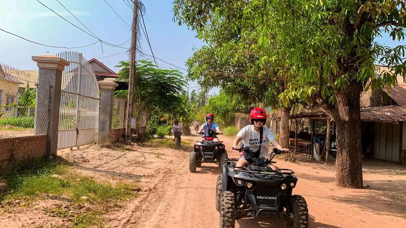 Siem Reap: Quad Bike Tour of Local Villages - Rice Paddies at Sunset: Buffalo, Wildlife, and Photo-Worthy Stillness