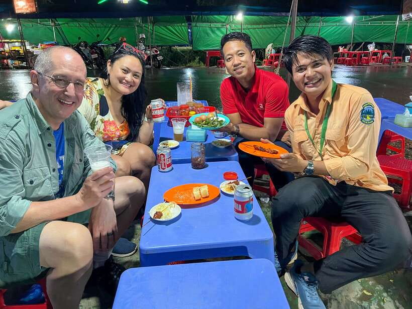 Siem Reap: Street Food Experience by Tuk-Tuk - ASANA Old Wooden House Cocktail Bar: beer, cheese tasting, and a calmer end