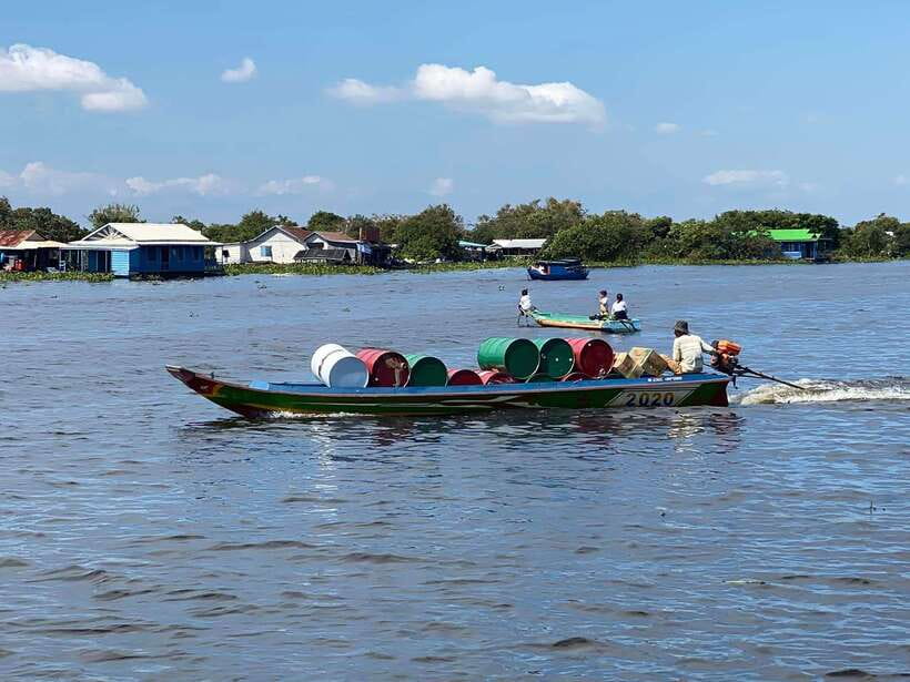 Siem Reap: Tonle Sap, Kampong Phluk & Floating Village Tour - Samros Restaurant and Bamboo Bar: Rest Stop With a View